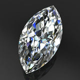 Synthetic Moissanite Loose Diamond Marquise Shape 1.98 Ct VVS1 GIR CERTIFIED