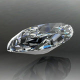 Synthetic Moissanite Loose Diamond Marquise Shape 1.98 Ct VVS1 GIR CERTIFIED