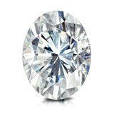 Synthetic Moissanite Loose Diamond Oval Shape 3.74 Ct GIR Certified