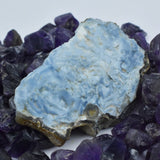 Blue Raw Rough 138.90 Ct Natural Opal Earth Mined Loose Gemstone CERTIFIED