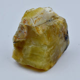 Opal Yellow Raw Rough Earth Mined 312.95 Carat Natural CERTIFIED Loose Gemstone