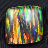 15.65 Carat Natural Opal | Certified Multi-Color Cabochon Shape Loose Gemstone