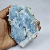 Earth Mined 2340.6 Ct Natural Raw Blue Opal ROUGH Loose Gemstone CERTIFIED