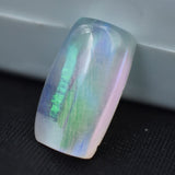 Certified Loose Gemstone – 5.05 Ct Cabochon Shape Natural Multi-Color Opal