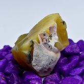 227.55 Ct Earth Mined Opal Yellow Uncut Rough CERTIFIED Loose Natural Gemstone