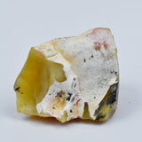 227.55 Ct Earth Mined Opal Yellow Uncut Rough CERTIFIED Loose Natural Gemstone