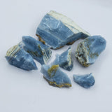 800 Ct Natural CERTIFIED Blue Opal Rough Lot Rare Earth Mined Loose Gemstone