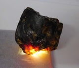 214.23 Ct Natural Uncut Amber Rough Orange CERTIFIED Excellent Loose Gemstone