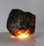 214.23 Ct Natural Uncut Amber Rough Orange CERTIFIED Excellent Loose Gemstone