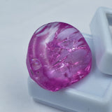 Natural Uncut Raw Rough 40.80 Ct Pink Rough Zircon CERTIFIED Loose Gemstone