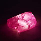 Certified natural pink zircon, a raw and uncut loose gemstone with a weight of 104.00 carats.