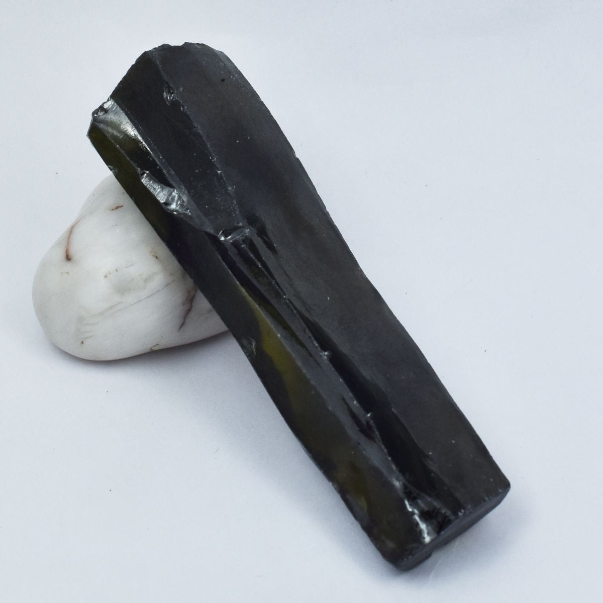 CERTIFIED Natural Zircon Uncut Green Rough 340.50 Ct Loose Gemstone