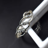 11.00 Ct Engagment ring 925 Sterling Silver Ring CERTIFIED Moissanite Rings