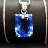 natural topaz pendant