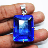 natural emerald pendant