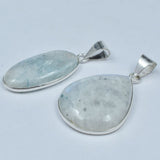 sterling silver moonstone pendant
