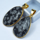 sterling silver gemstone pendant