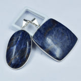 sterling silver gemstone pendant