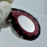 94 Ct Ametrine Pear 925 Sterling Silver Pendant Natural Loose Gemstone CERTIFIED