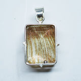 104.45 Ct CERTIFIED Natural SUNSTONE Gems 925 Sterling Silver Pendant For Gift