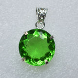 natural topaz pendant
