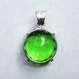topaz pendant for women