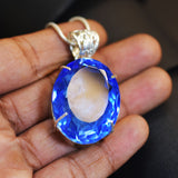 natural topaz pendant
