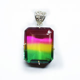 natural emerald pendant