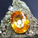 topaz pendant for women