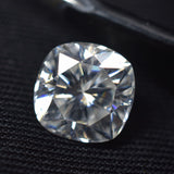 CERTIFIED Moissanite 3 x 3 MM VVS1 D Color Cushion Cut 1 Pcs Loose Gemstone