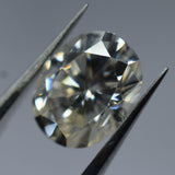 CERTIFIED 1 Pcs Moissanite Loose Gemstone 8x6 mm VVS1 D Color Oval Shape