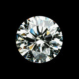 Synthetic Moissanite Gemstones VVS1 DEF Color 6.5 mm Certified Round Shape