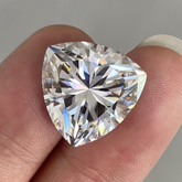 Moissanite solitaire stone – ethical brilliance and timeless beauty