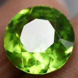 Natural Peridot 9.00 Ct – Certified Round Cut A+ Quality Green Loose Stone