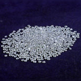 1mm CVD Diamond SI1 DEF Loose Stones – 100 PCS Lab Grown Lot on a dark background