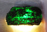 100 Ct Natural Green Emerald Rough Uncut Earth Mined CERTIFIED Loose Gemstone