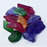 Mix Sapphire Uncut Rough 500.34 Carat Natural Huge Size CERTIFIED Gemstone Lot Z-5689