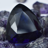 52.30 Carat Natural Amethyst Trillion Cut – Certified Purple Loose Gemstone