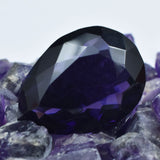 Certified Natural Amethyst 57.35 Carat – Stunning Pear Cut Loose Gemstone