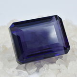 Huge 115.55 Ct Purple Amethyst – Certified Natural Emerald Shape Loose Stone