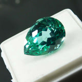 Certified natural green copper-bearing Paraiba tourmaline, 11.32 ct.