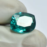 10.15 Ct Natural Tourmaline Gemstone CERTIFIED Green Fancy Cut Ring Size Stone