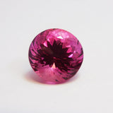 Rare 22.50 Ct Natural Pink Tourmaline | Certified Magnificent Round Cut Loose Gemstone