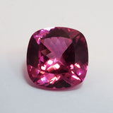 Rare 14.75 Ct Natural Pink Tourmaline | A+ Quality Certified Square Cushion Cut Gemstone