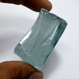 Earth mined natural aquamarine blue rough gem