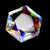 Mystic Topaz Loose Gemstone Multi-Color CERTIFIED Lab Created 24.70 Ct Fancy Cut Gem