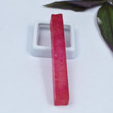 Natural Uncut Raw Red Ruby Rough 63.20 Carat CERTIFIED Loose Gemstone