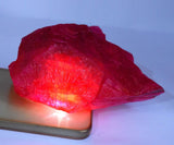 CERTIFIED Natural Red Ruby Rough Uncut Huge Size 600.15 Ct Loose Gemstone