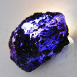 78 Ct Natural Purple Sapphire Earth Mined CERTIFIED Loose Gemstone Huge Rough
