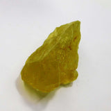 Natural Sapphire Yellow 222 Ct Huge Rough Earth Mined CERTIFIED Loose Gemstone